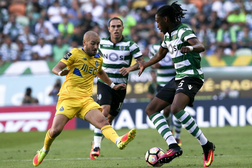 El Sporting llegó a 9 puntos y se colocó como líder del torneo, mientras que Porto se quedó en 6 unidades. (EFE)