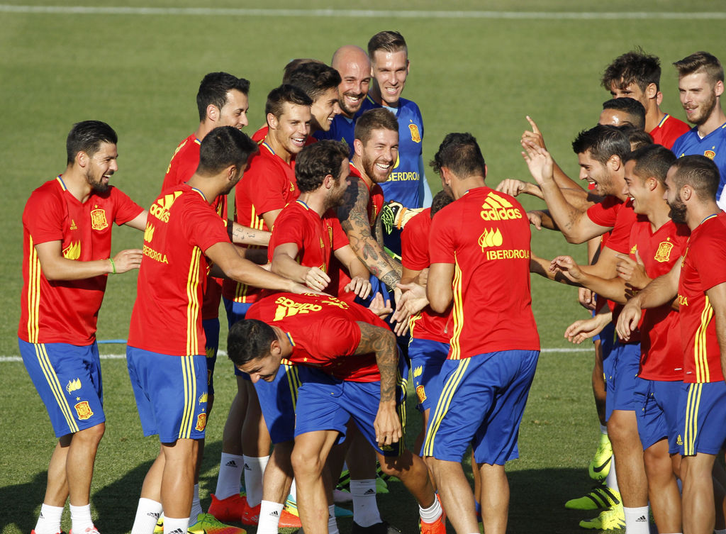 La selección de España ya entrenó bajo las órdenes de Julen Lopetegui. (EFE)