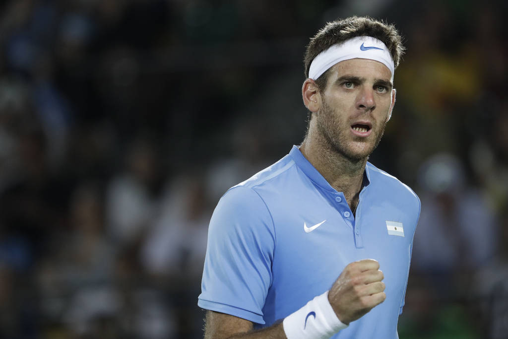 Juan Martín del Potro se consagró en el 2009 luego de derrotar en una final a cinco sets al suizo Roger Federer. (AP)