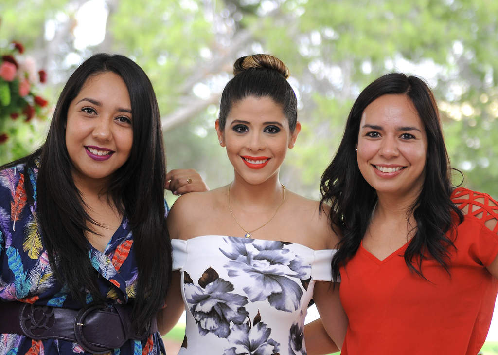 Alejandra, Bertha y Daniela