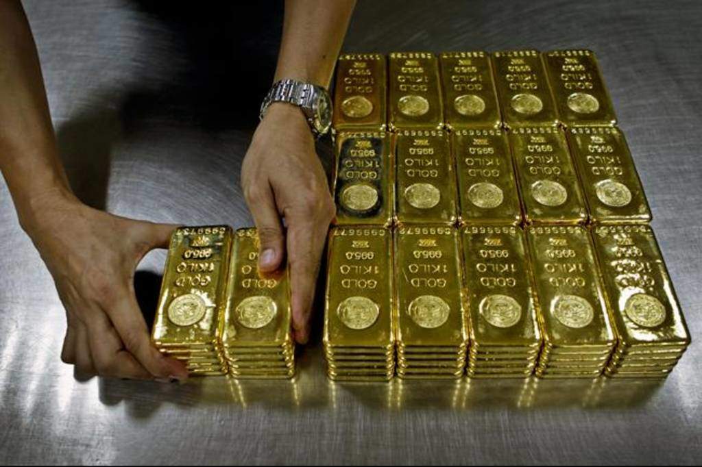 Metales. El oro registró ayer un incremento de 0.34 por ciento, de acuerdo a un reporte internacional. 