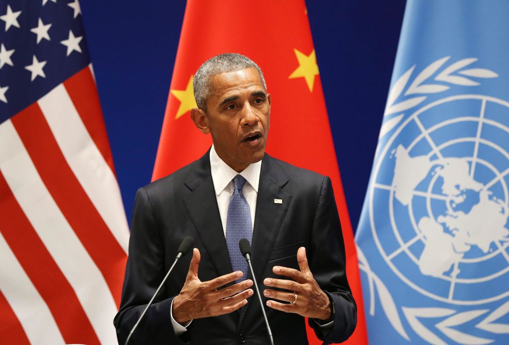 Obama subrayó la importancia de que China, signatario de UNCLOS, 'acate sus obligaciones', lo que Estados Unidos ve 'crítico para mantener un orden internacional basado en la ley'. (EFE)