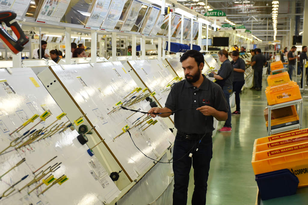 Yura Corporation cuenta con 41 centros de producción y distribución en nueve países y da empleo a un total de 29 mil personas, incluyendo esta nueva planta de Torreón. (FERNANDO COMPEÁN) 