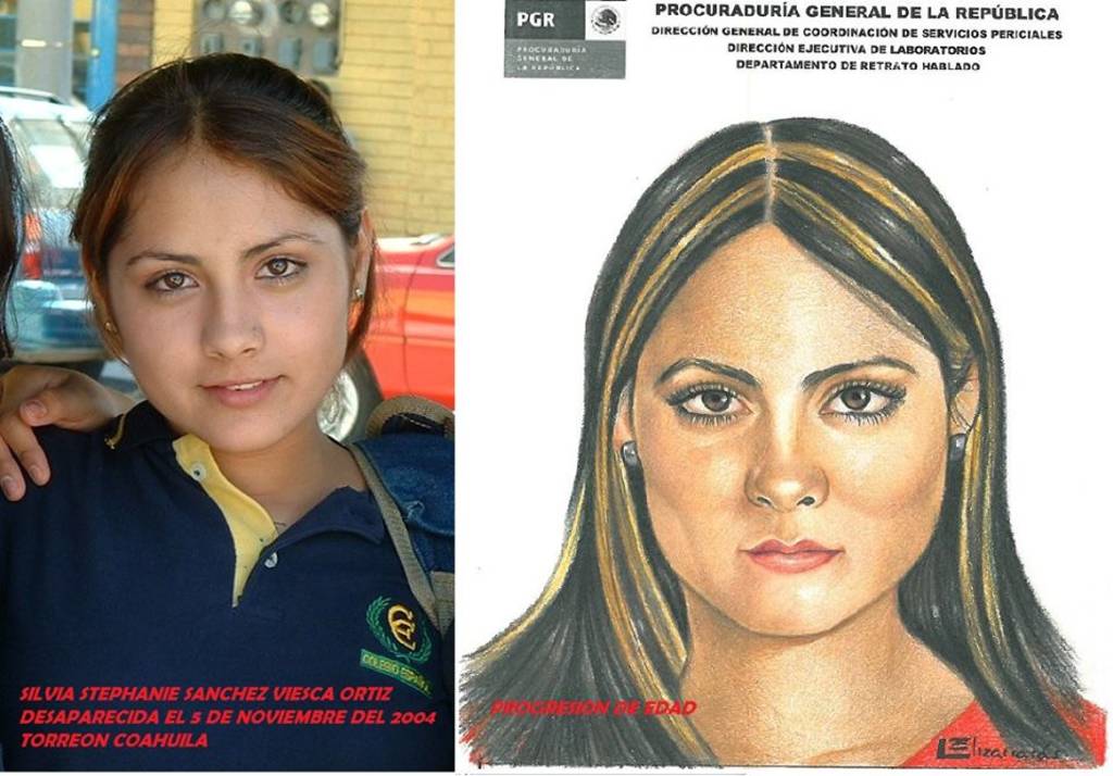 Sin pistas. Silvia Stephanie, desapareció en la ciudad de Torreón, un 5 de noviembre del año 2004.