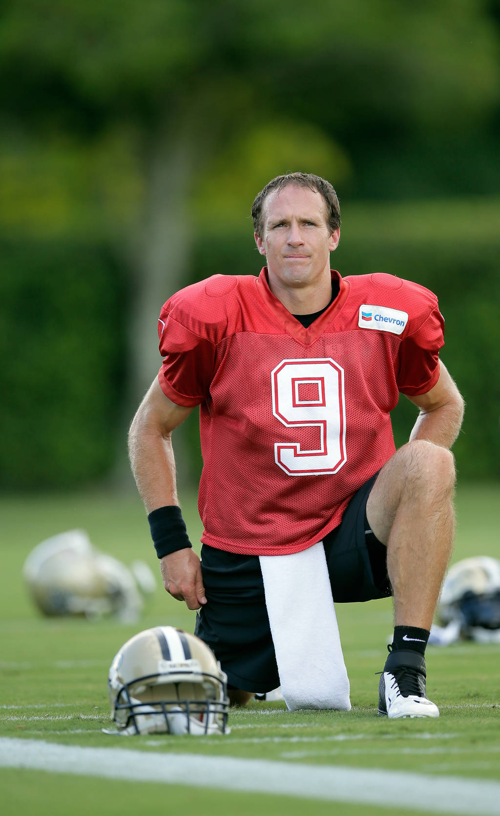 Drew Brees tuvo una excelente actuación el domingo. (AP)