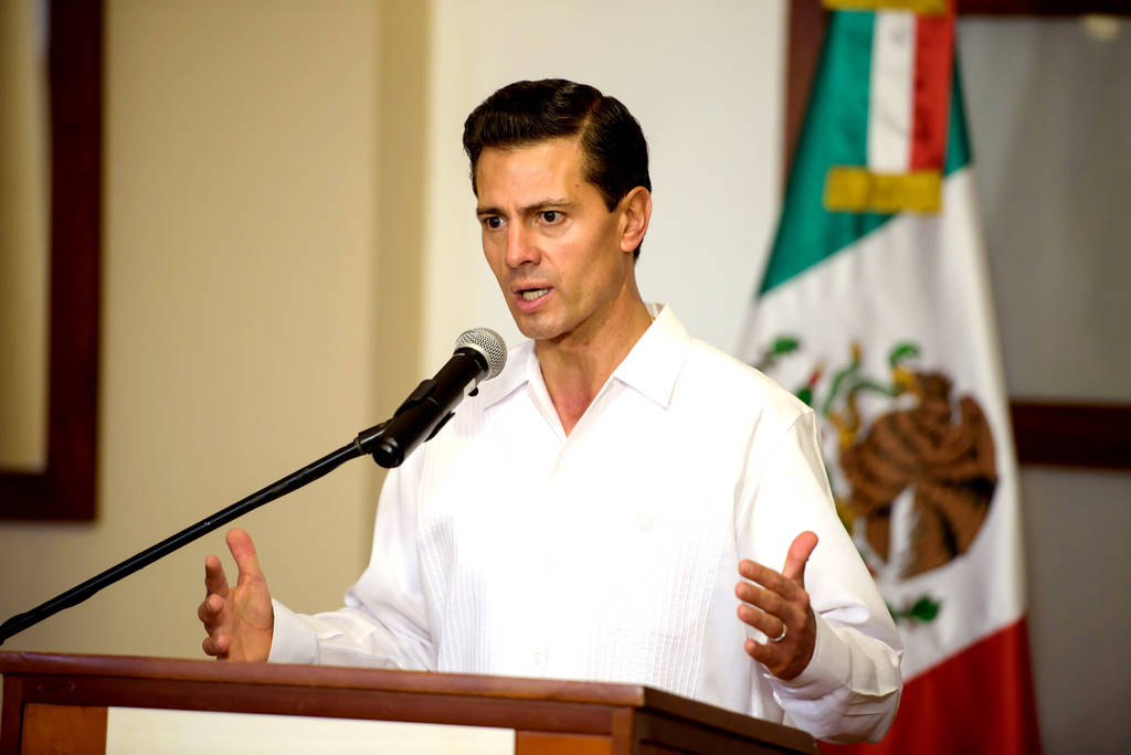 A distancia. Enrique Peña Nieto habló sobre el caso Iguala en Cartagena, Colombia.