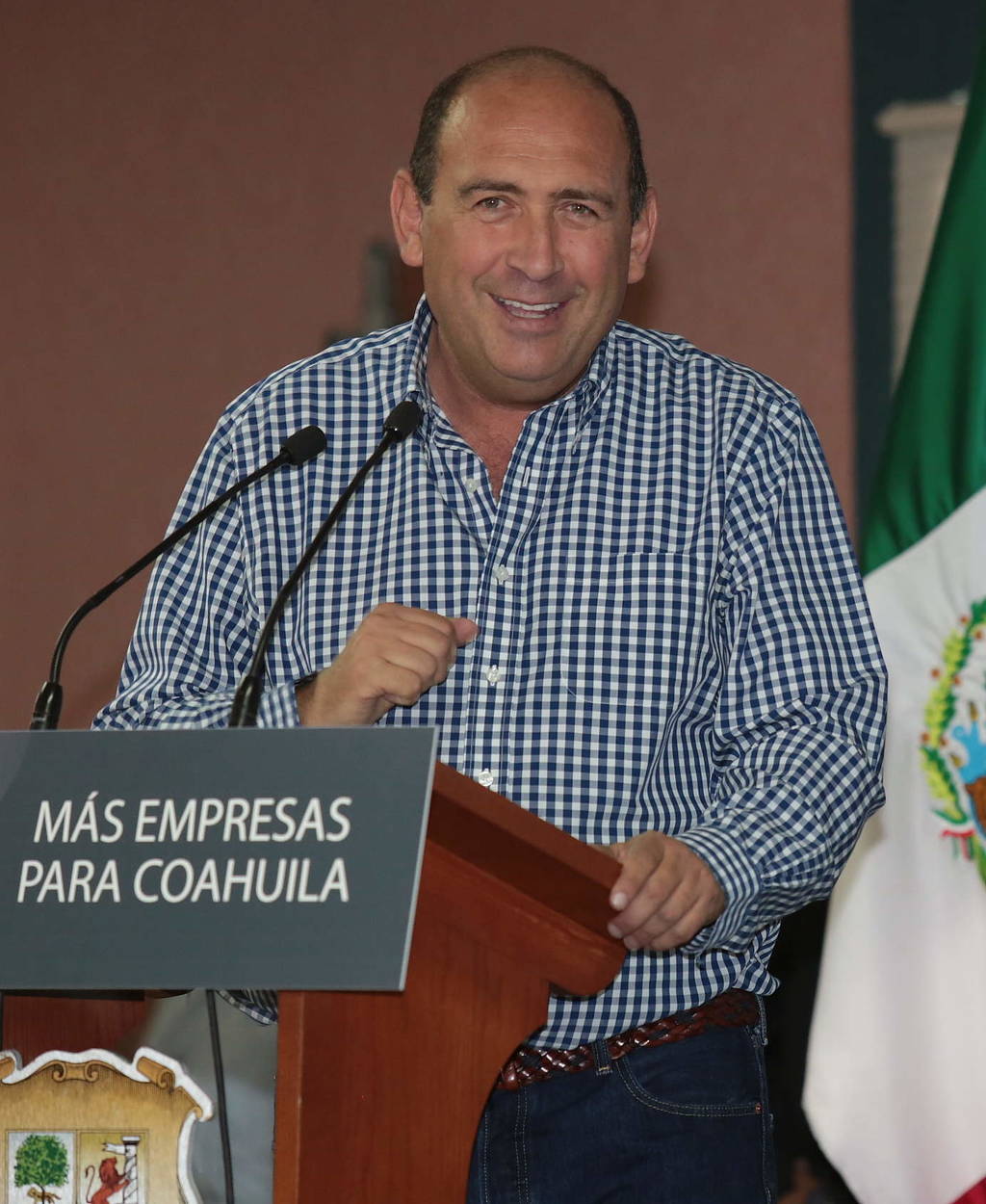 Operación. El gobernador Rubén Moreira dio el anuncio formal de operaciones. (CORTESÍA)