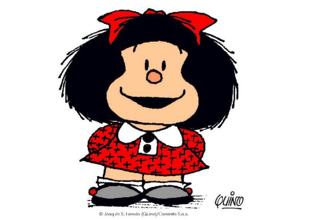 Mafalda cumple hoy 52 años. (ESPECIAL) 