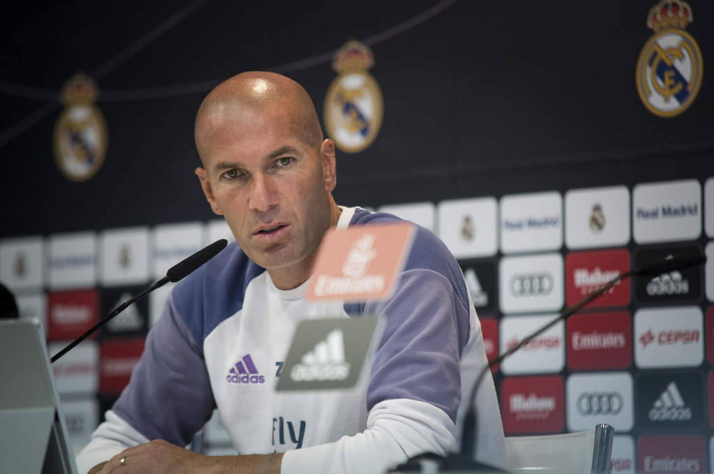 El Real Madrid de Zinedine Zidane atraviesa una pequeña crisis de resultados. (EFE)
