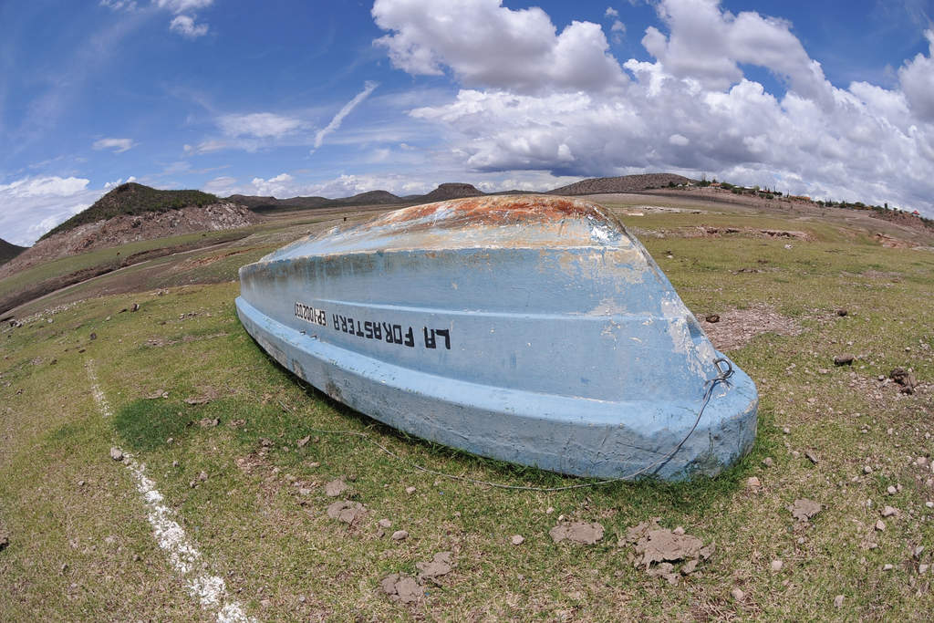 Sin agua. En el 2013, El Palmito enfrentó una de las peores sequías de la historia. (Ramón Sotomayor)
