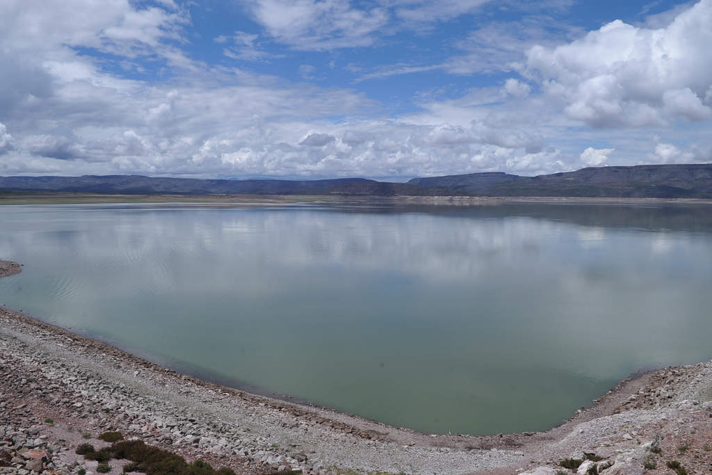 Volumen. El fin primordial de la presa es el almacenamiento de agua para los ciclos de riego agrícola en La Laguna. (Ramón Sotomayor)