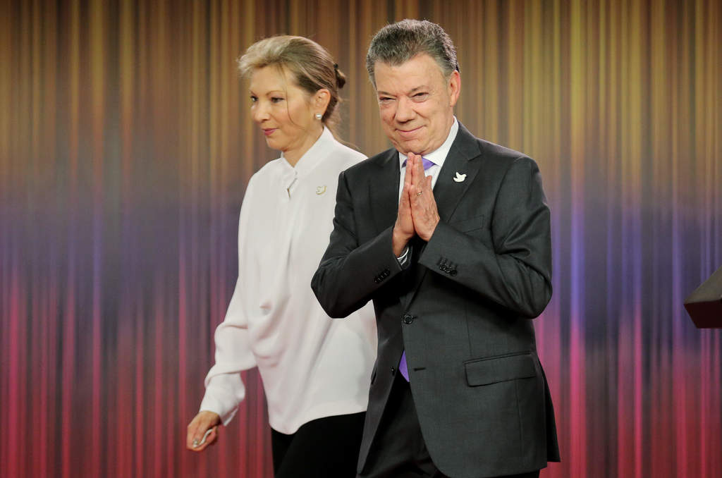 Estímulo. Para Juan Manuel Santos, el premio será un estímulo para lograr más pronto el acuerdo de paz en Colombia. (EFE)