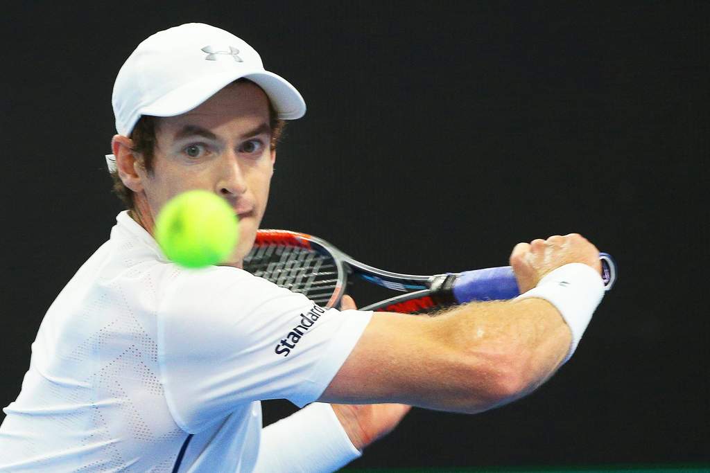 Andy Murray derrotó 6-2, 6-3 en las semifinales a David Ferrer. (EFE)