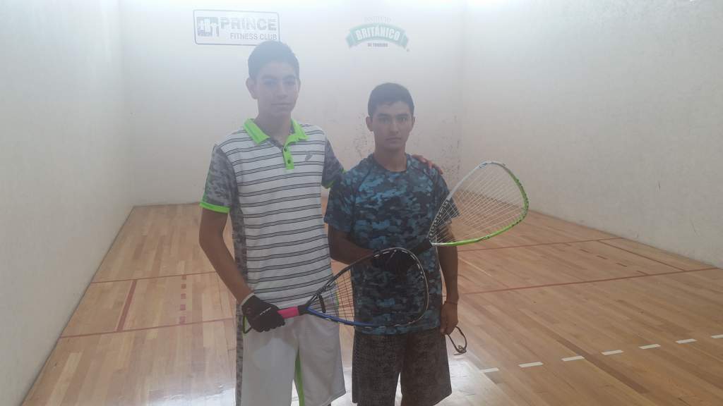 Con menos de 18 años de edad, Eduardo Portillo y Víctor Camacho son toda una realidad en el raquetbol mexicano e incluso a nivel mundial. Seleccionados nacionales de raquetbol visitan La Laguna