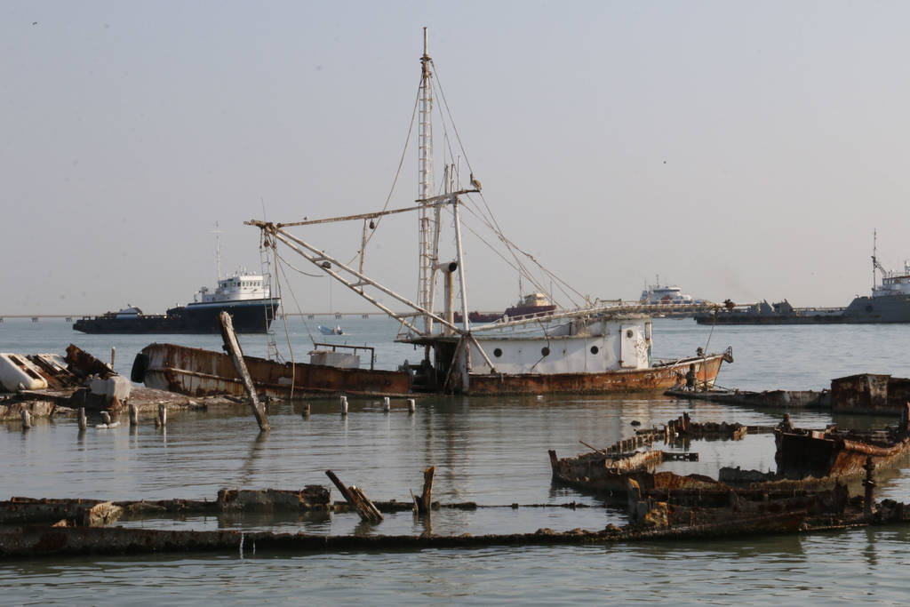Repercusiones. El puerto de Ciudad del Carmen se encuentra en el total abandono. (EL UNIVERSAL)