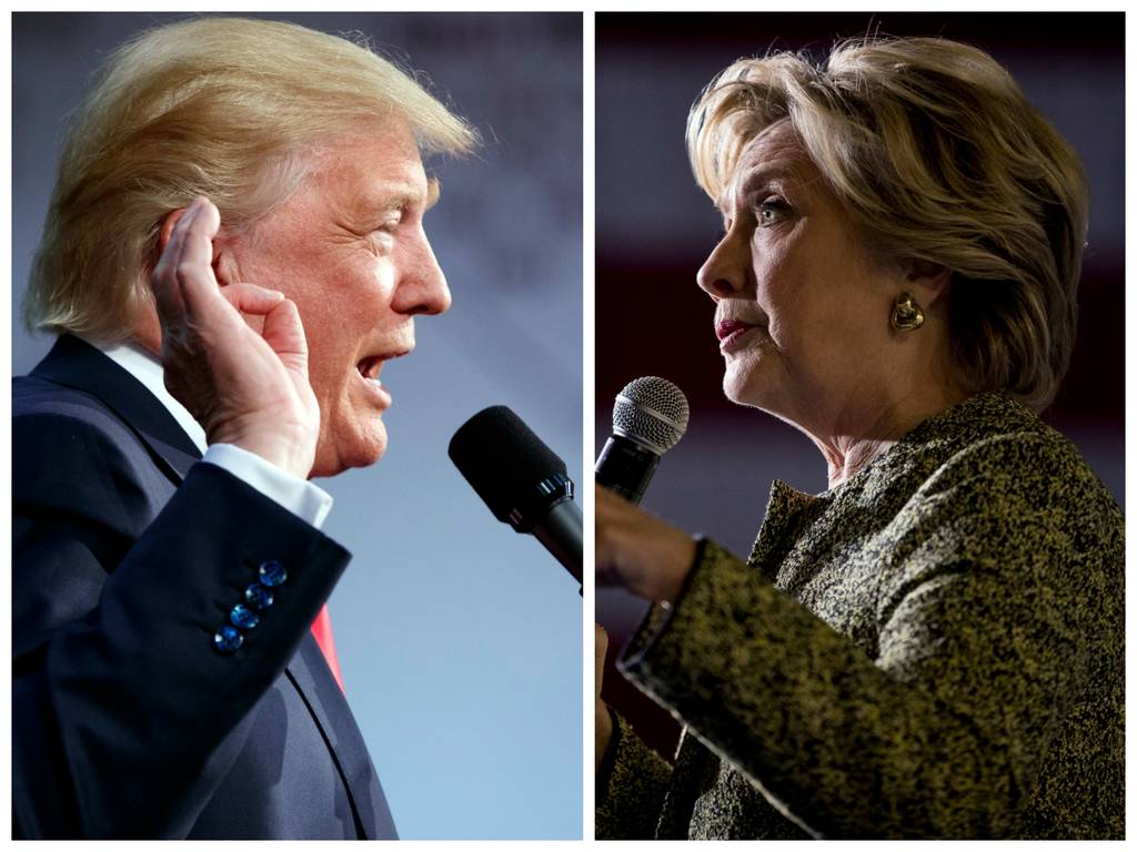 Confrontación. Trump y Hillary tendrán su último debate esta noche en Las Vegas.