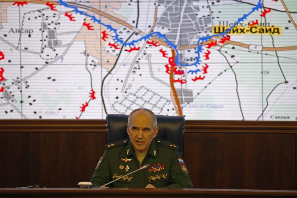 El militar ruso aseguró que, de esta forma, la ONU y la Media Luna Roja siria podrán proceder a la evacuación de los enfermos, heridos y el resto de la población civil. (AP)