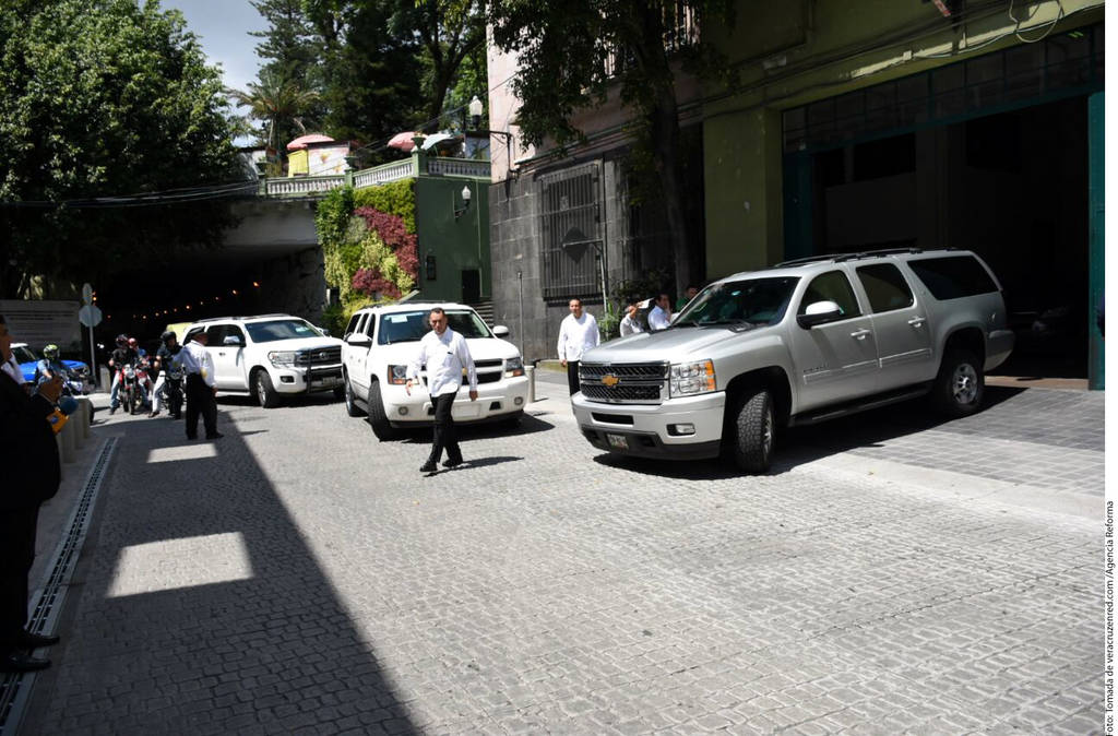 La última vez. A Javier Duarte todavía se le vio salir de Palacio de Gobierno, en Xalapa, a bordo de su camioneta el 12 de octubre.