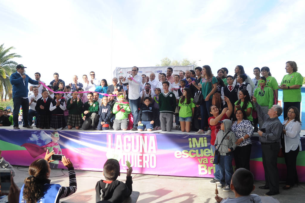 Proyecto. La campaña Laguna Yo Te Quiero Lista reunió a miles de ciudadanos que buscaron una mejora para su comunidad. Se unieron empresas, brigadas e instituciones públicas y privadas. (RAMÓN SOTOMAYOR)