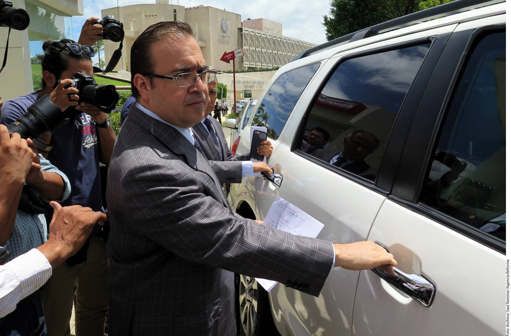Adiós. La Comisión Nacional de Justicia Partidaria del PRI decretó la expulsión de Javier Duarte.