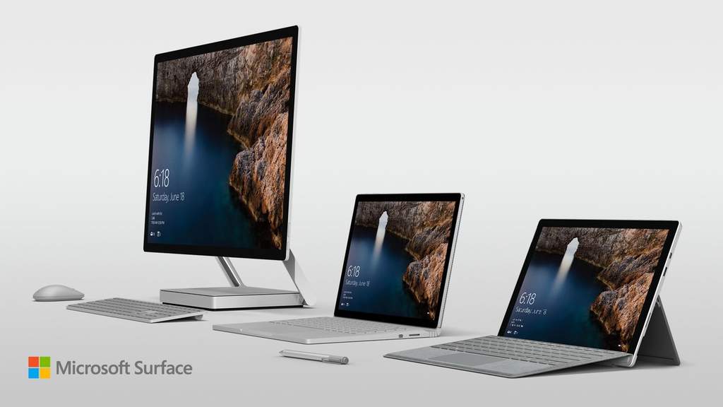 Surface Studio llegará a las tiendas Microsoft Stores el 27 de octubre; estará disponible en precio a partir de 2 mil 999 dólares. (TWITTER)