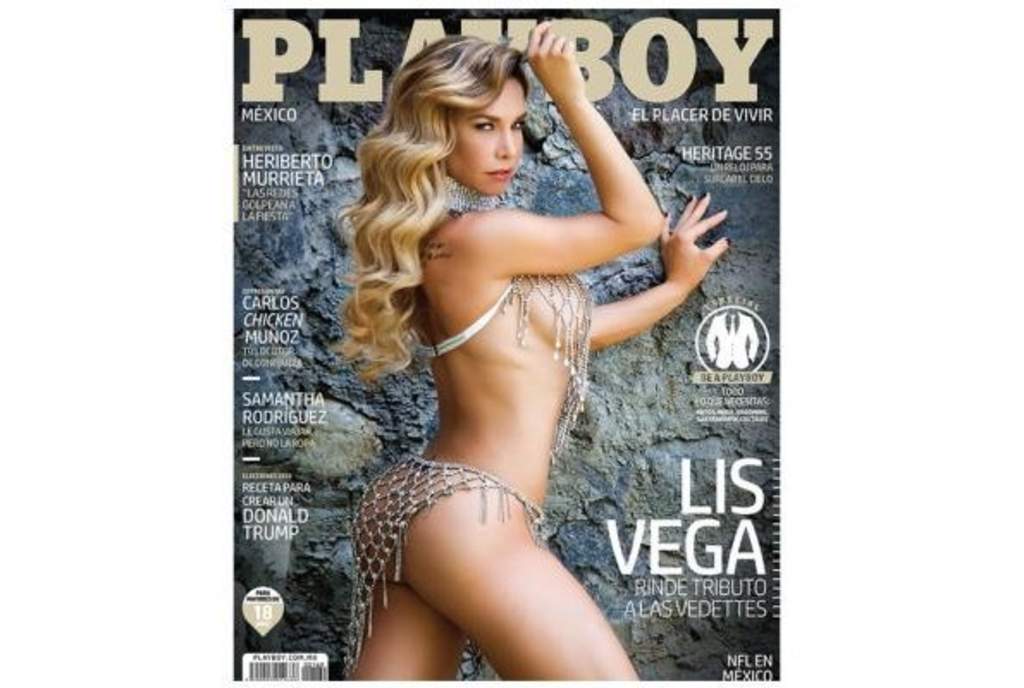 Este viernes se dio a conocer la portada del mes de noviembre de la revista para caballeros 'Playboy' y por tercera ocasión Lis es la protagonista. (ESPECIAL)