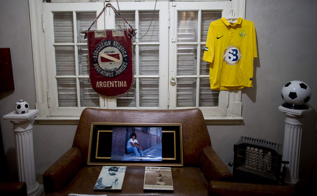 Grandes objetos de valor incalculable se exhiben en el actual museo de Maradona.