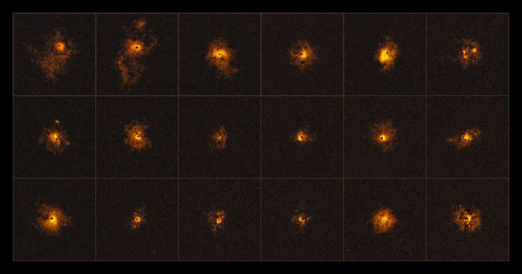 Los cuásares, objetos más luminosos y activos del universo, son galaxias activas que contienen agujeros negros supermasivos en su interior, que consumen estrellas, gas y otros materiales a una alta velocidad. (EFE)