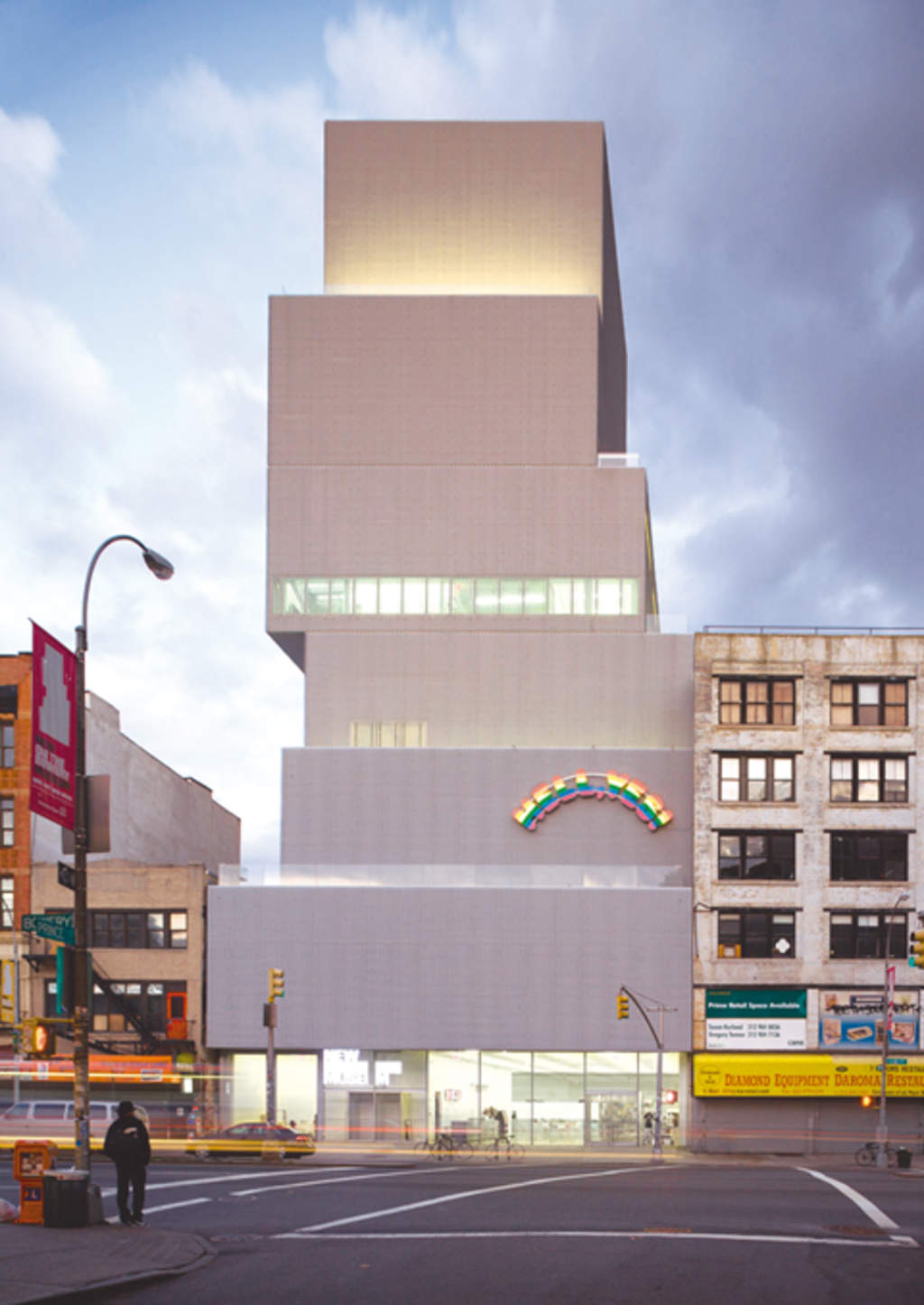 El Nuevo Museo de Arte Contemporáneo en Nueva York (2007). Foto: Founterior-Interior Design Magazine