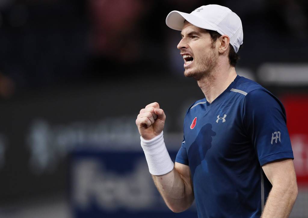 El británico Andy Murray, número 2 del mundo y segundo favorito en el Masters de París, sufrió para derrotar a Fernando Verdasco. Murray va tras 

