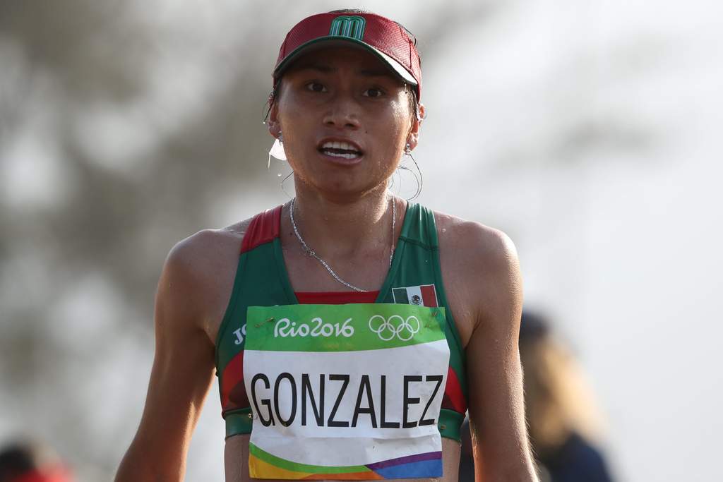 Guadalupe González ganó la medalla de oro en los 20 kilómetros de caminata. (Archivo)
