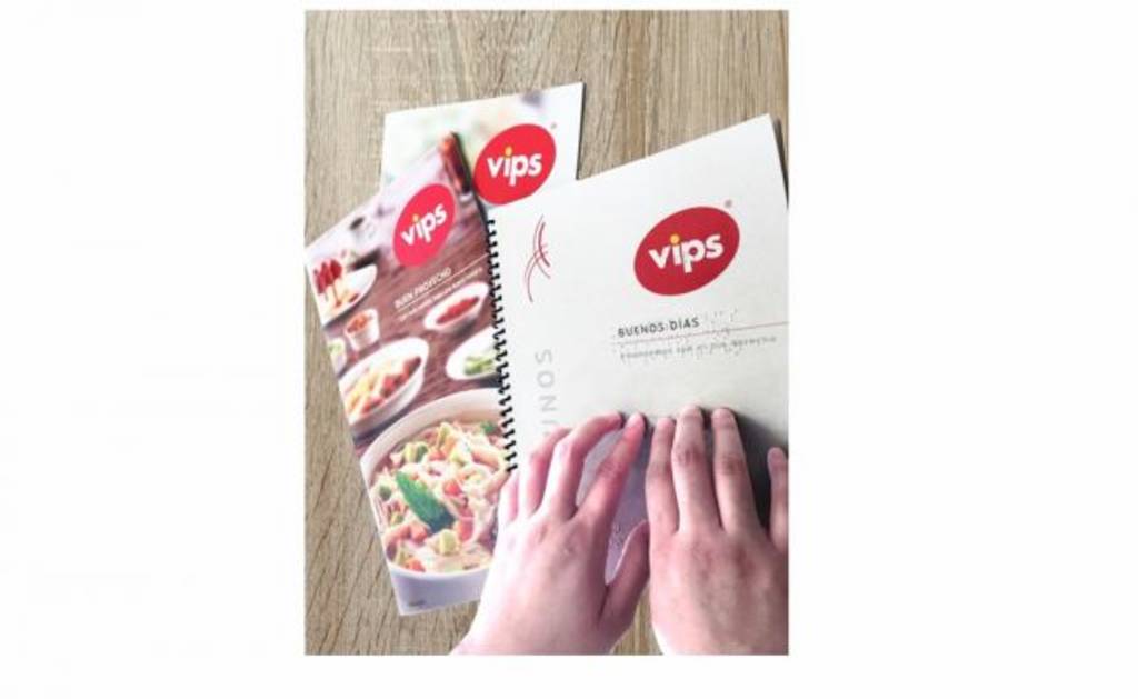 Responsable. Esta opción en el menú de Vips fortalece al restaurante como empresa socialmente responsable. 