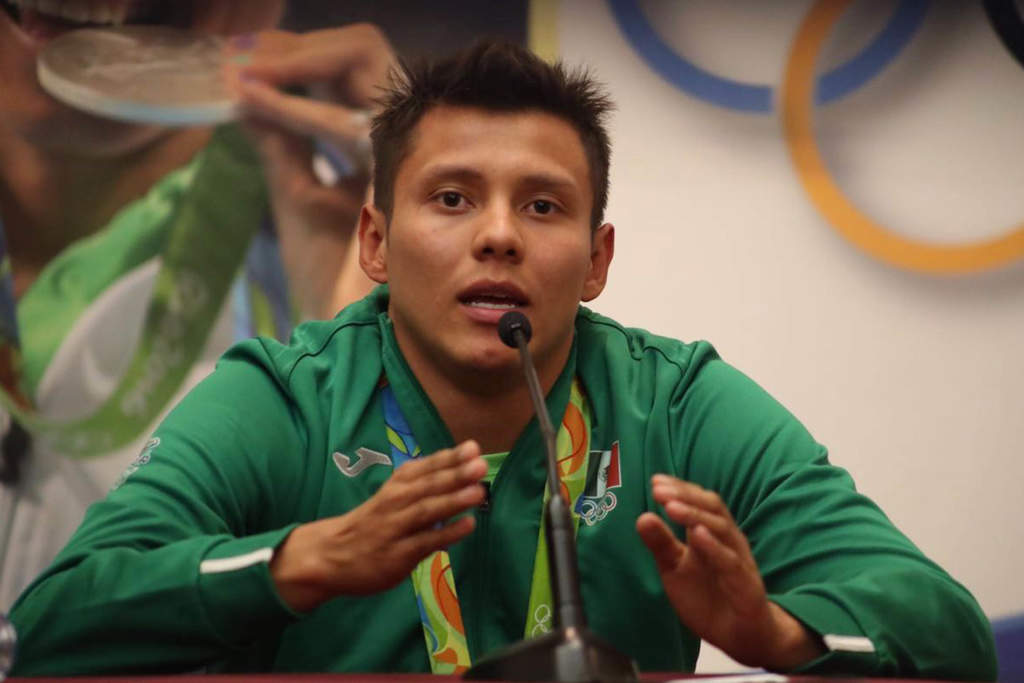 Germán Sánchez obtuvo la medalla de plata en la plataforma de 10 metros en los Juegos Olímpicos de Río de Janeiro. (Archivo)