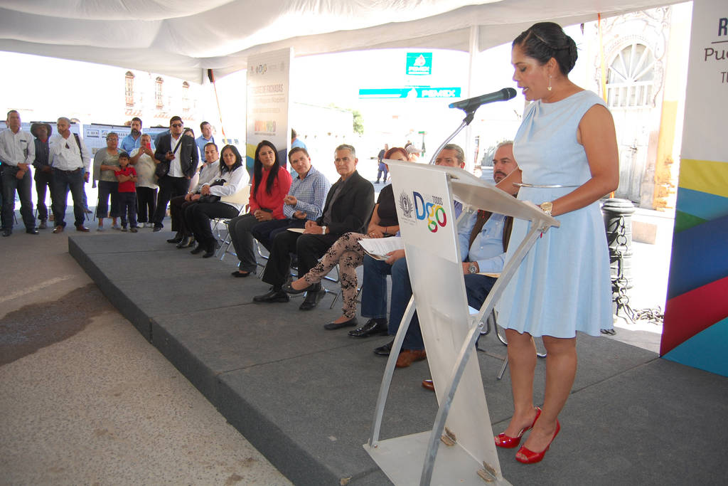 Pueblo. Arrancaron obras de mejora del Centro Histórico del municipio de Mapimí para posicionarlo en el sector turístico. (CORTESÍA)