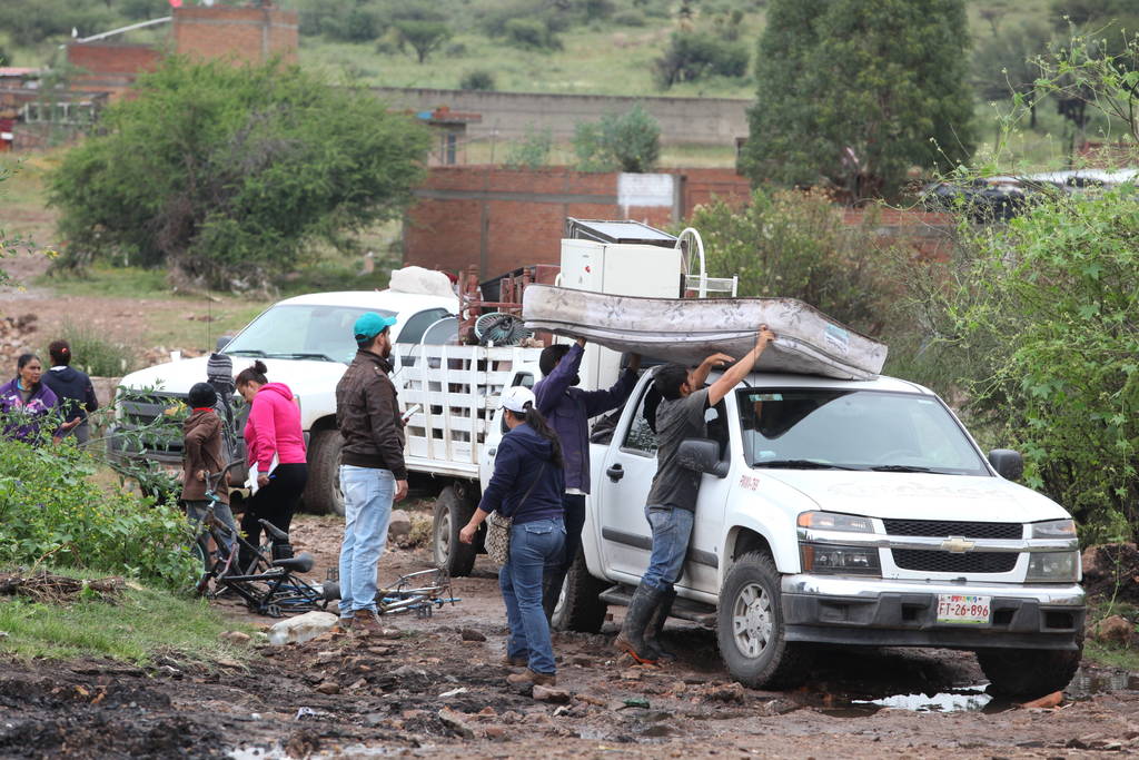 Contingencia. El pasado 29 de septiembre se registró una tormenta que dejó pérdidas humanas y daños en viviendas.