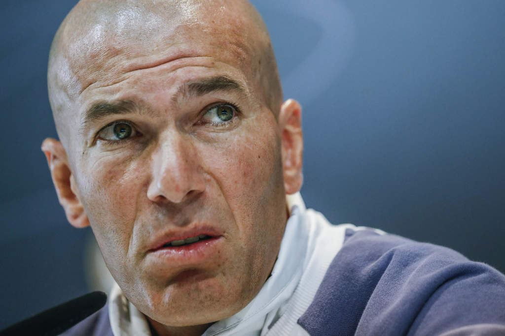 Zidane se muestra entusiasmado previo al clásico de Madrid. (EFE)