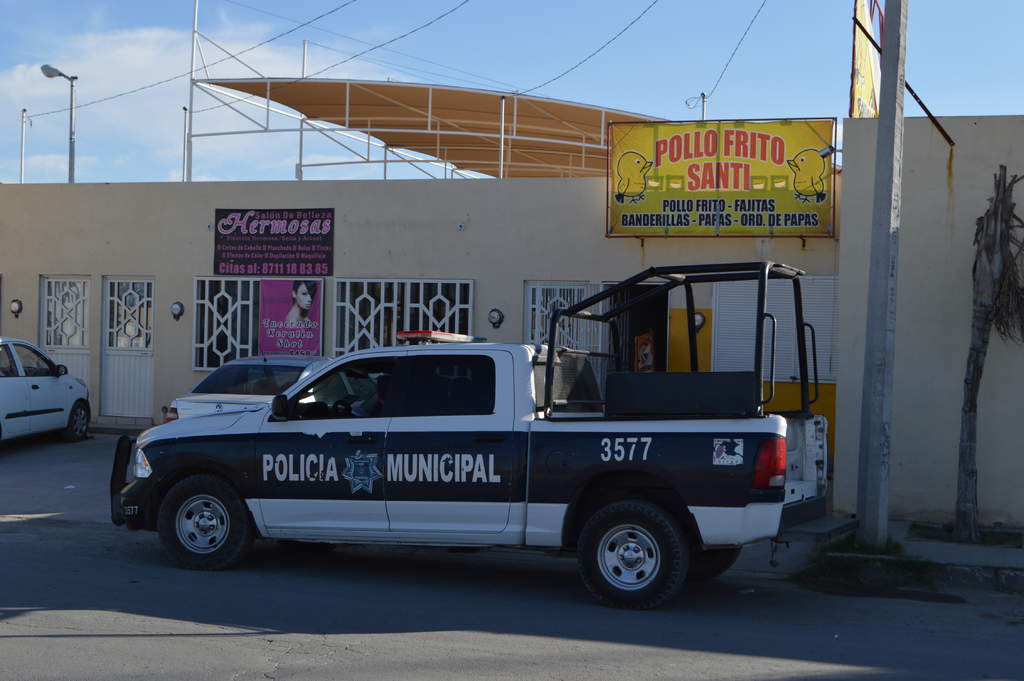Se movilizaron patrullas de la Policía Municipal y de la Fuerza Coahuila hasta el lugar. (EL SIGLO DE TORREÓN)