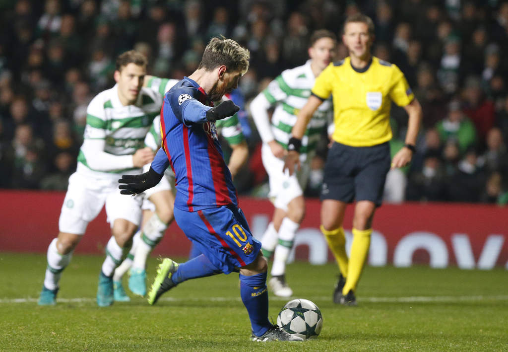 Messi hizo el primero del encuentro en el minuto 24.
