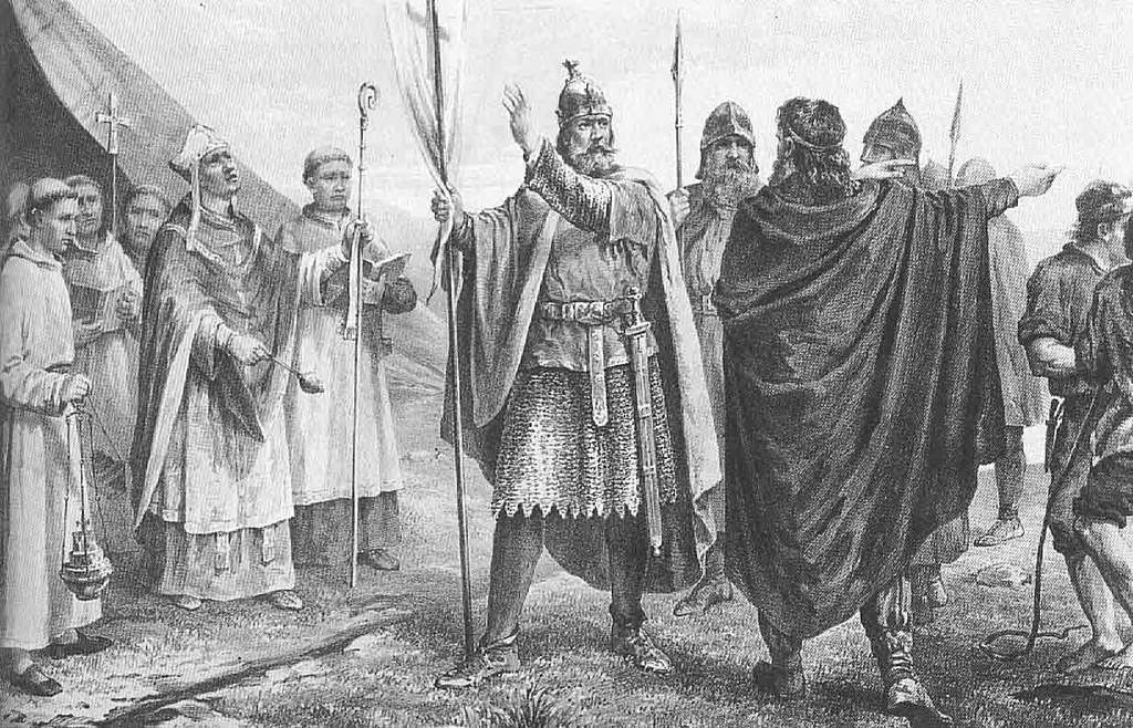 Óláfr Haraldsson fue rey de Noruega de 1015 a 1028. (INTERNET)