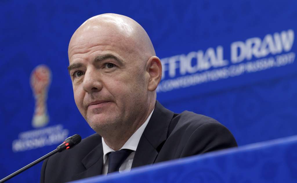 Gianni Infantino, presidente de la FIFA. 