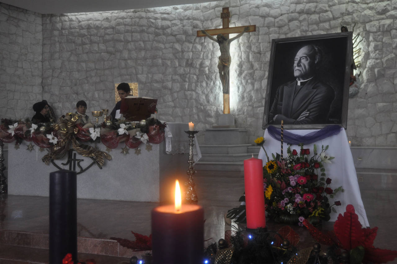 Aniversario. Conmemoran los 2 años del fallecimiento del padre José Rodríguez Tenorio con una misa en el Santuario de las Noas. (GUADALUPE MIRANDA)