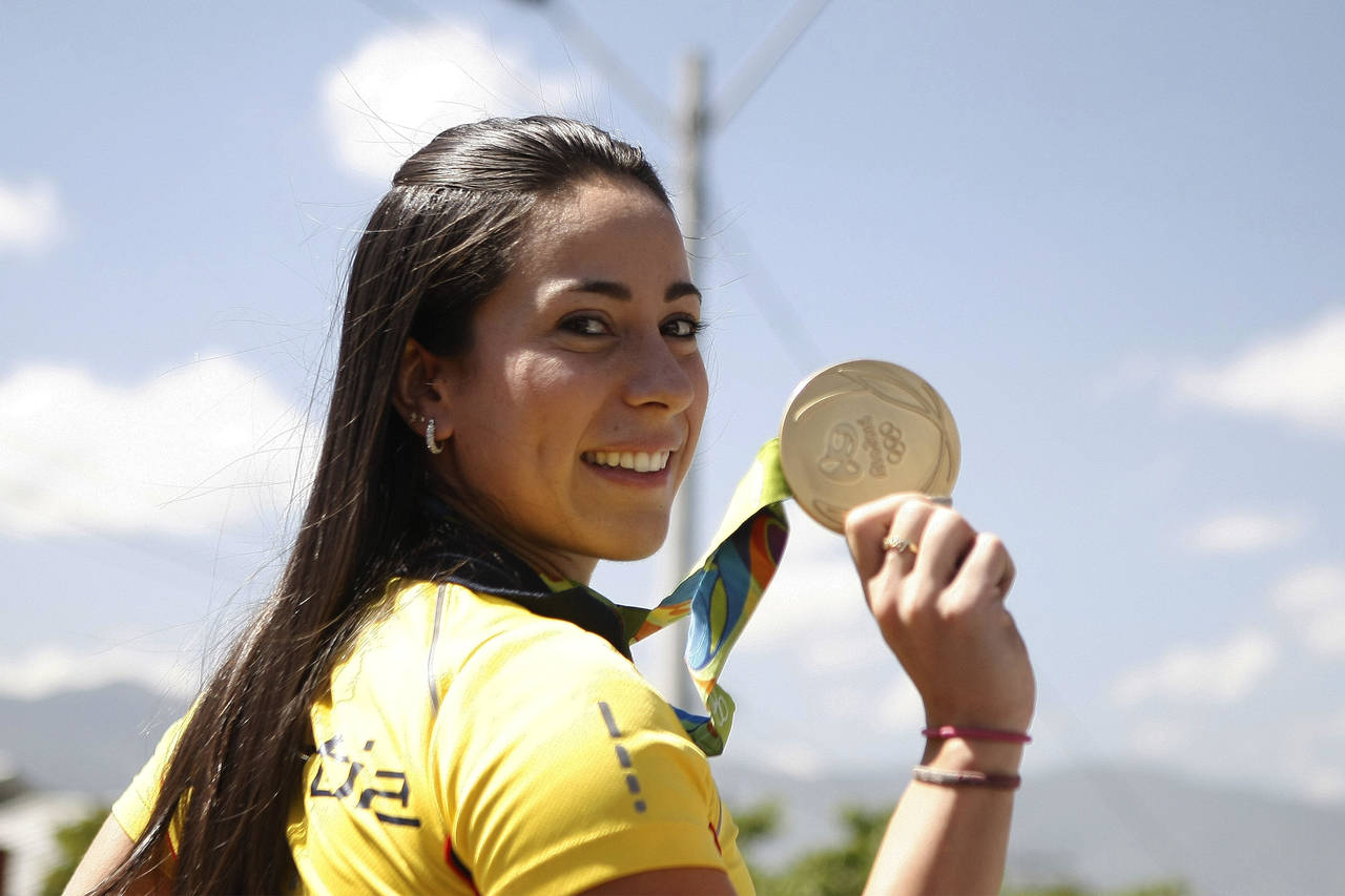 Mariana Pajón ganó su segundo título en BMX en Río 2016. Deportistas en Colombia son personajes del año