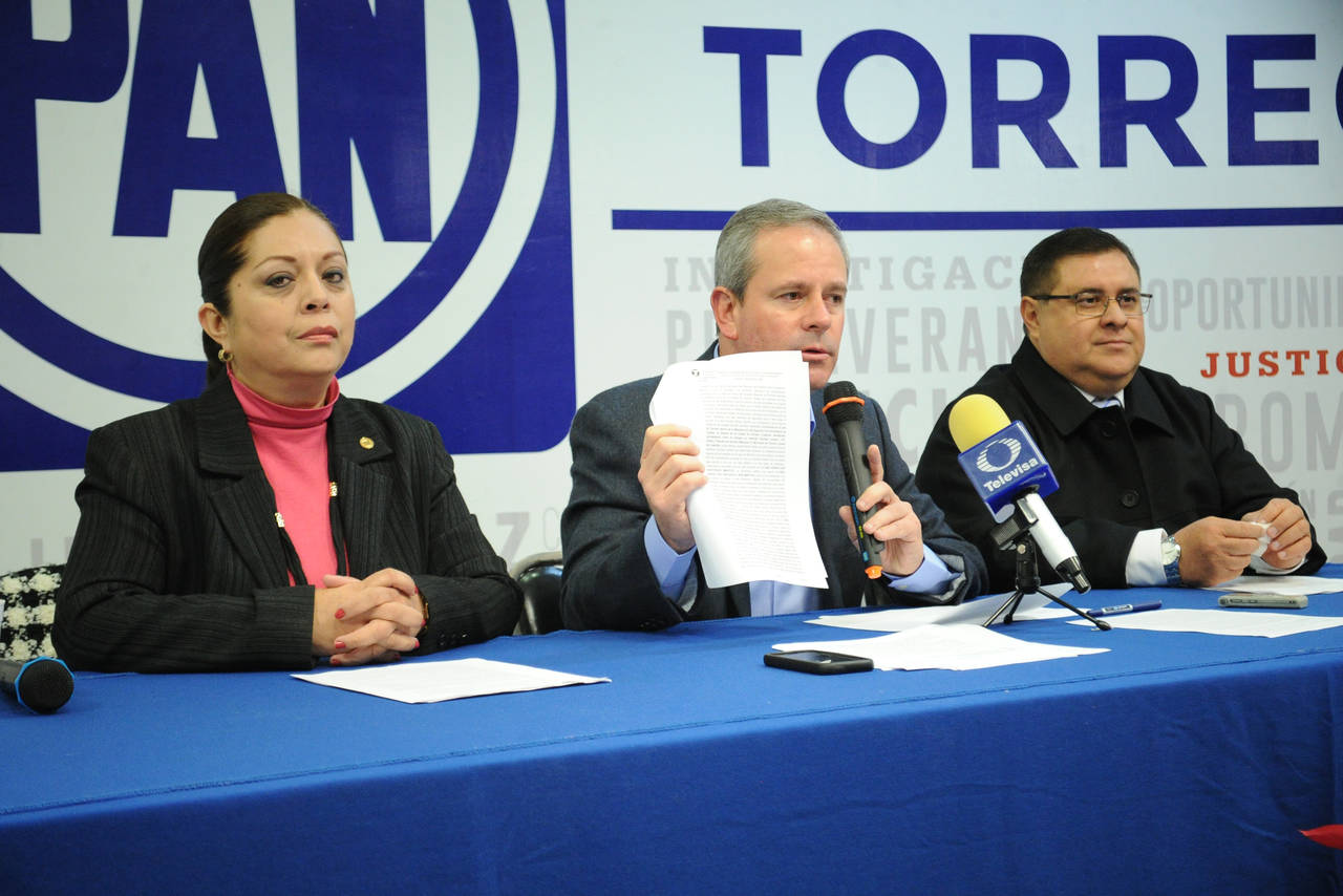 Postura. Marcelo Torres Cofiño, pidió la renuncia del alcalde de Torreón, Miguel Riquelme. (Ramón Sotomayor)