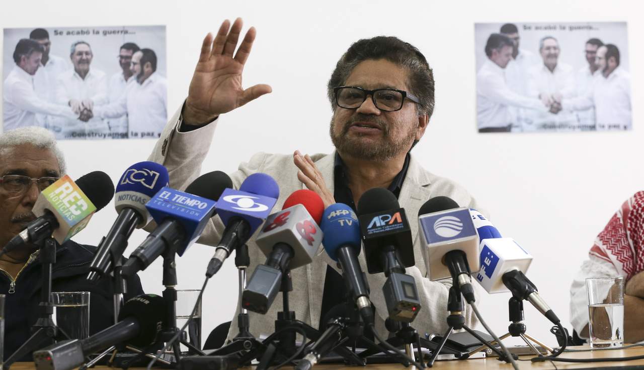 ‘Trabas’. Iván Márquez, jefe negociador de FARC, dice que la logística tampoco ayuda al proceso