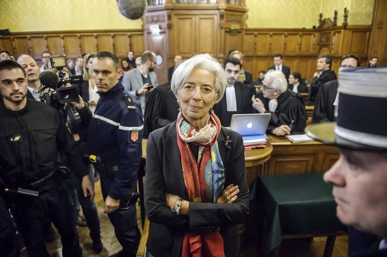 Proceso. Un tribunal especial francés declaró culpable a la directora del FMI, Christine Lagarde, por negligencia.