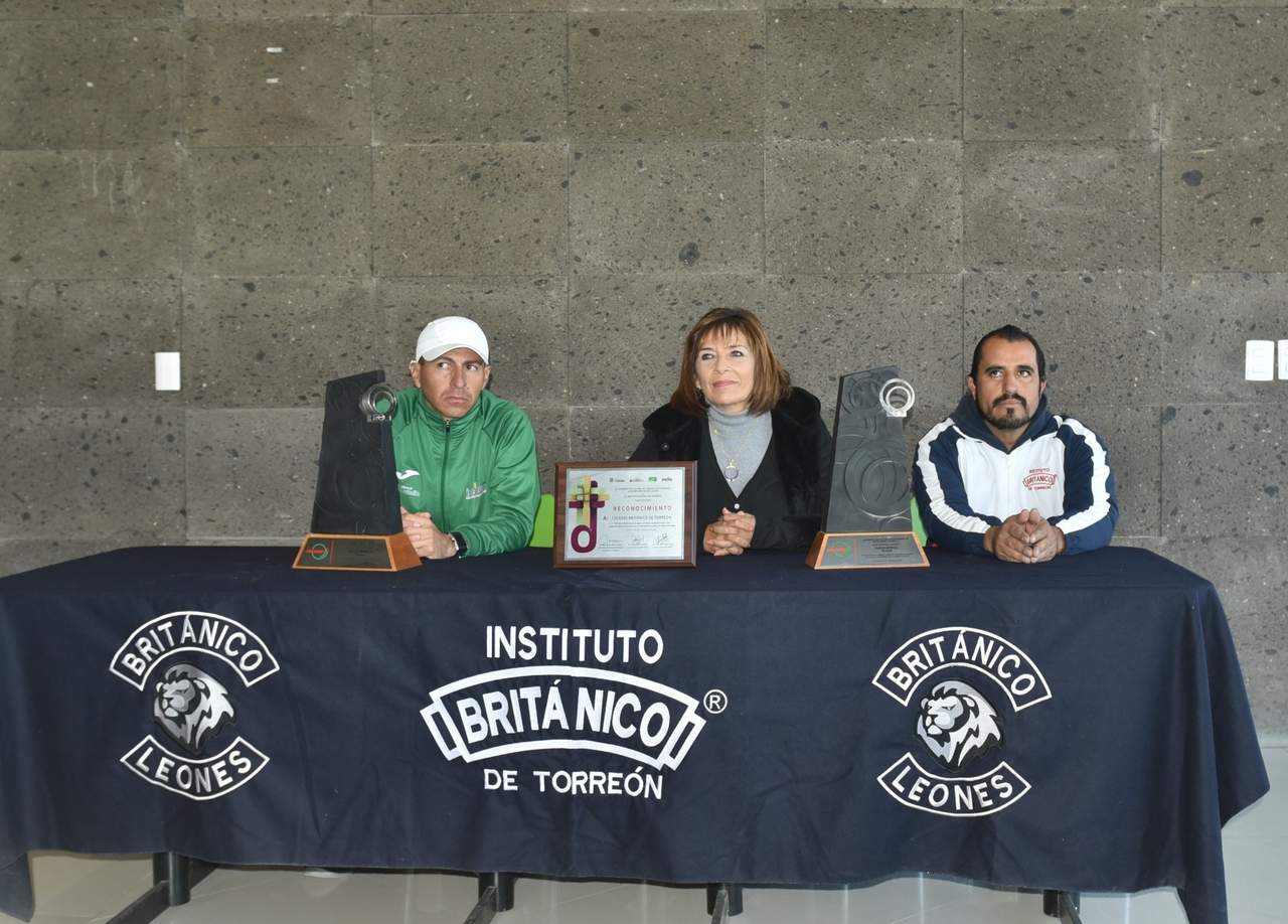 El Británico fue reconocido con el Premio Estatal del Deporte como la mejor institución educativa en todo el estado. (EL SIGLO DE TORREÓN)