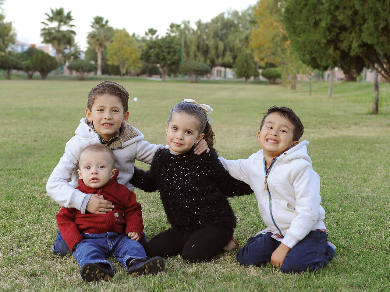 Artemio, María, Roberto y Julio.