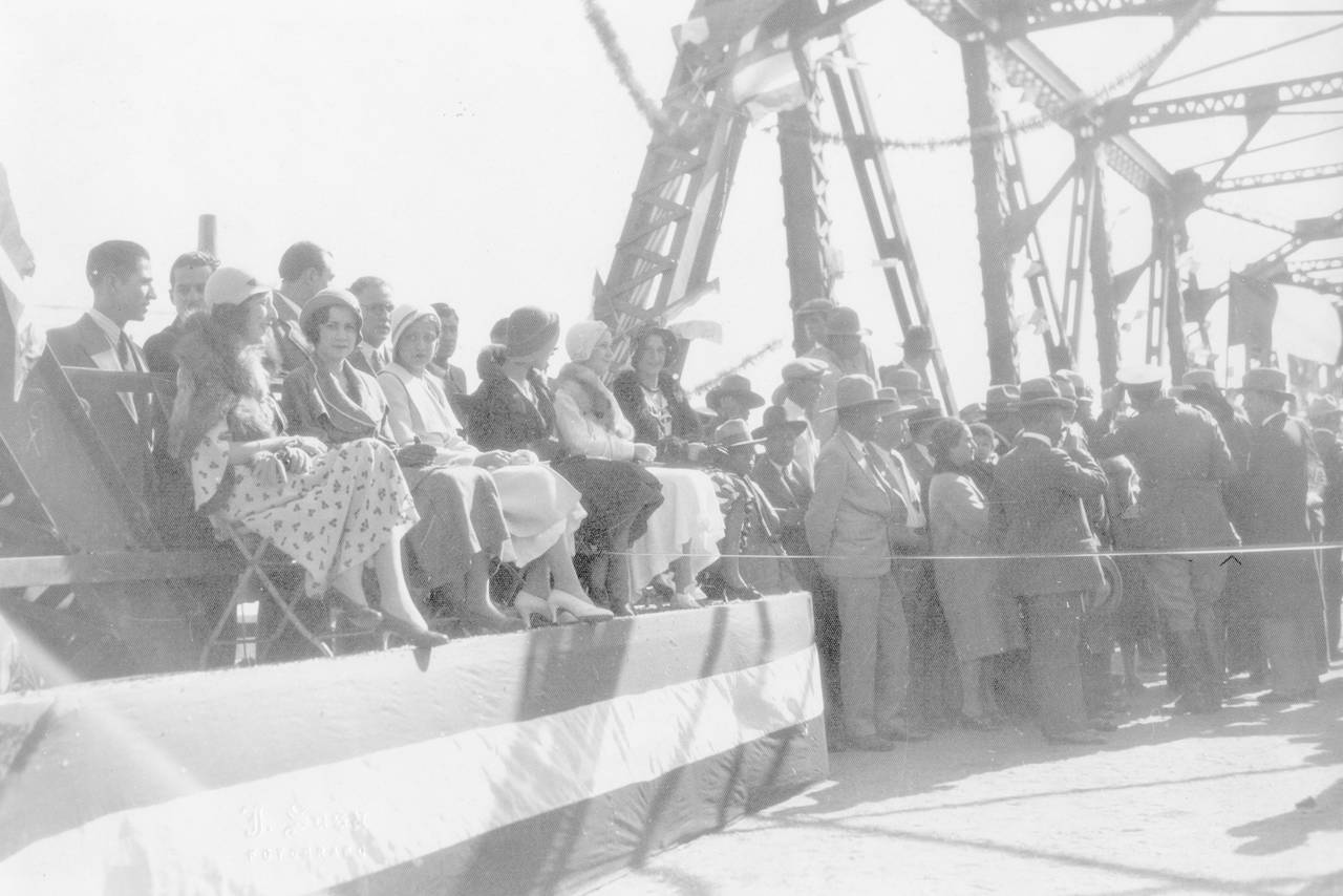 Inauguración. El 20 de diciembre de 1931 se abrió a la circulación el puente del río Nazas. (EL SIGLO DE TORREÓN)