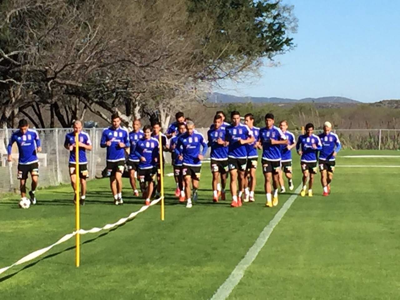 Los Tigres reportaron hoy en los entrenamientos en Zuazua, Nuevo León. (TWITTER) 