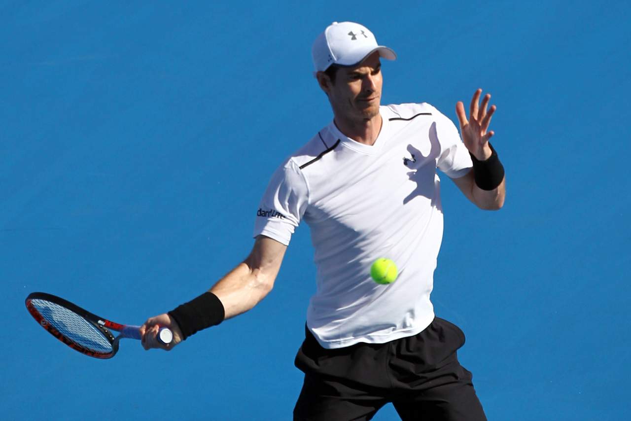 Andy Murray derrotó 6-0 y 7-6 a Jeremy Chardy en la primera ronda del Abierto de Catar. (Archivo)
